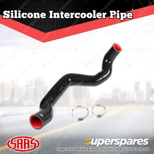 SAAS Silicone Intercooler Black Pipe Cold for Holden Colorado RG 2.8L MY15 147KW