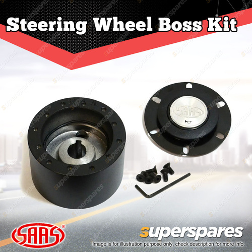 SAAS Steering Wheel Boss Kit Cast Alloy for Miscellaneous Boat Keyway Shaft