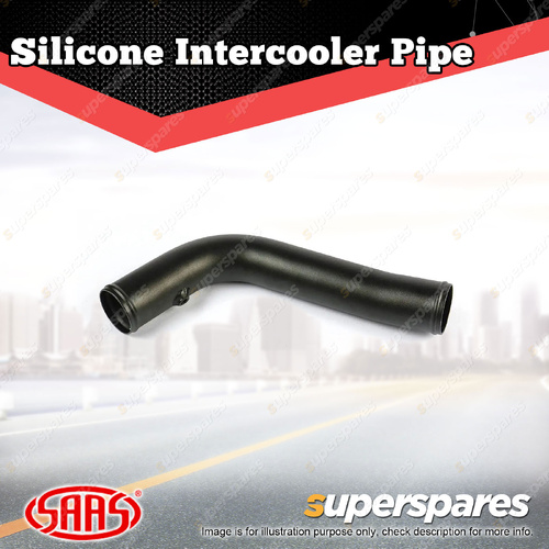 SAAS Intercooler Black Pipe Cold To Turbo for Mitsubishi Triton ML MN Challenger