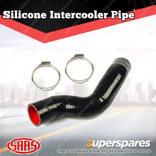 SAAS Silicone Intercooler Black Cold Pipe for Ford Everest UA UA2 3.2L 2015-2020