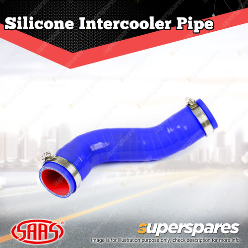 SAAS Silicone Intercooler Blue Pipe LH Hot for Mitsubishi Triton Pajero Sport