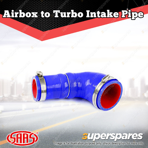 SAAS Silicone Airbox to Turbo Blue Intake Pipe for MItsubishi Triton MQ MR 2.4L