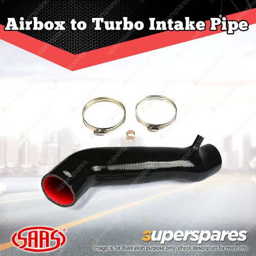 SAAS Silicone Airbox to Turbo Black Intake Pipe for Nissan Navara D40 Pathfinder
