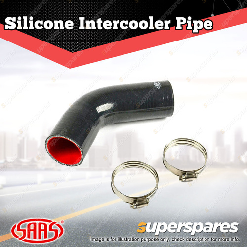 SAAS Silicone Intercooler Black Pipe Cold for Holden Captiva CG 2.2L 2011-2021