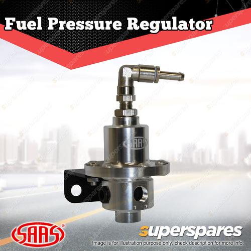 SAAS Fuel Pressure Regulator Aluminium Adjustable EFI - Polished Universal