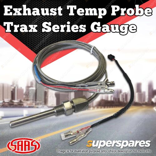 SAAS EGT Pyro Exhaust Temperature Probe for Trax Series Dual Gauge