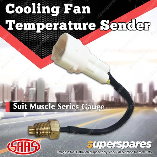 SAAS Cooling Fan Temperature Sender/Sensor Suit Muscle Series Gauge