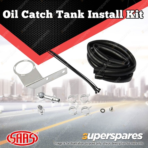 SAAS Oil Catch Tank Install Kit for Dodge RAM 1500 5.7L Hemi 2015-On