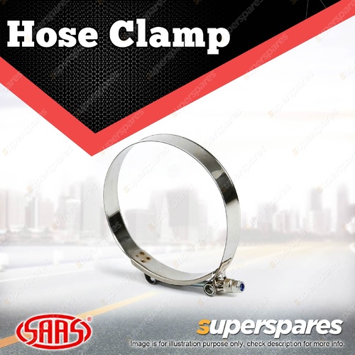 SAAS Higher Pressure Hose Clamp T-Bolt Stainless Steel - Hose OD 102mm