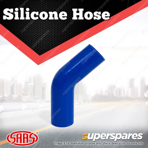 SAAS 45 Deg Elbow Silicone Hose - 51 x 51mm Blue Colour Multi Ply Construction