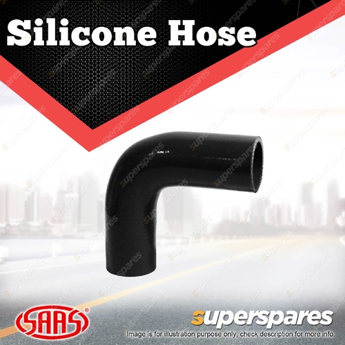 SAAS 90 Deg Elbow Silicone Hose - 45 x 45mm Black Colour Multi Ply Construction