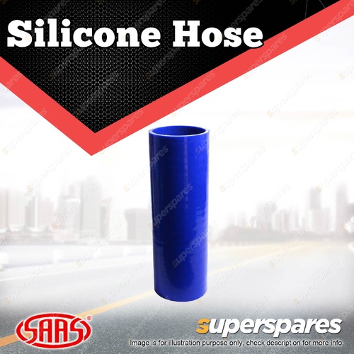 SAAS Straight Silicone Hose - 70X 70 x 254mm Blue Colour Multi Ply Construction