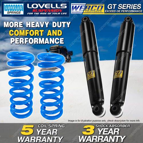 Rear HD Webco Pro Shock Absorber Spring for FORD TERRITORY SX SY 1 2 4WD AWD