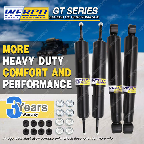 Front Rear Webco HD Pro Shock Absorber for FORD MAVERICK LWB SWB coil susp Wagon