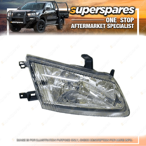 Superspares Right Single Beam Headlight for Nissan Pulsar N16 07/2000-06/2003