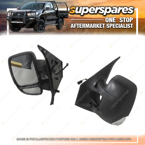 Superspares LH Electric Door Mirror for Renault MASTER X62 With Heated & Blinker