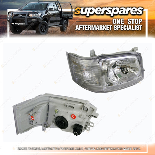 Superspares Right Hand Side Headlight for Toyota Hiace TRH KDH 2010-2013