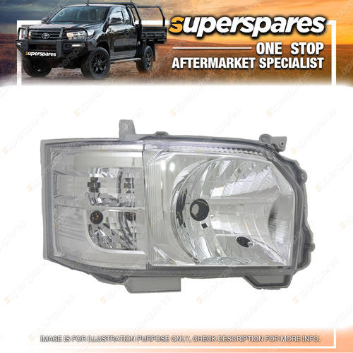 Superspares Right Headlight for Toyota Hiace Lwb TRH KDH 12/-- ONWARDS