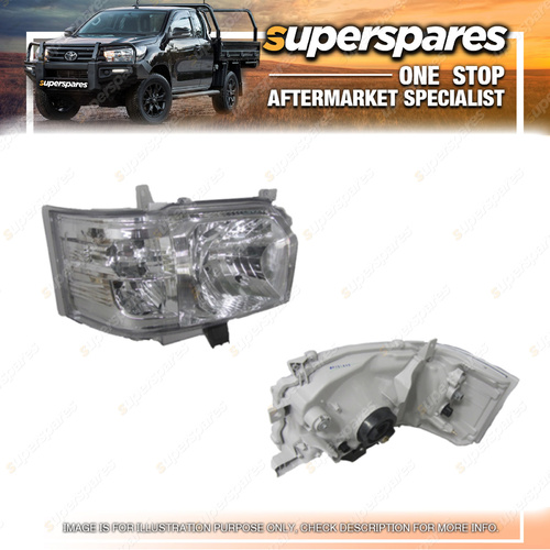 Superspares RH High Roof Headlight for Toyota Hiace Slwb TRH KDH 12/2013-ONWARDS