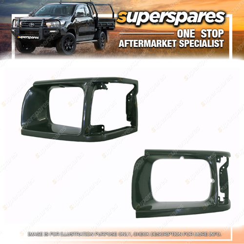 Superspares Left Hand Side Headlight Case for Toyota Hiace RZH 1993-1998