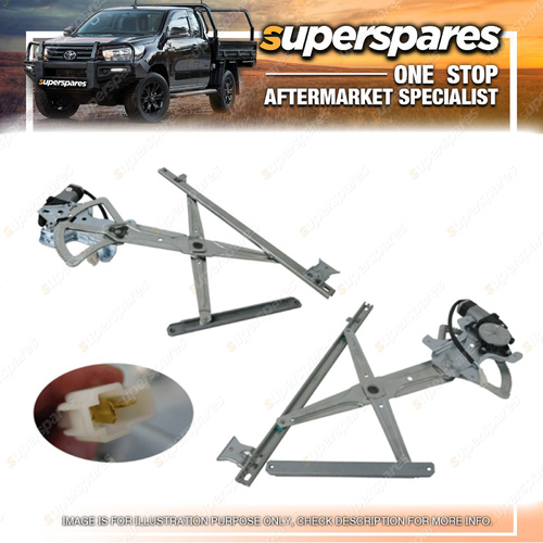 Superspares LH Front E/ Window Regulator for Toyota Hiace TRH KDH 03/2005-ON