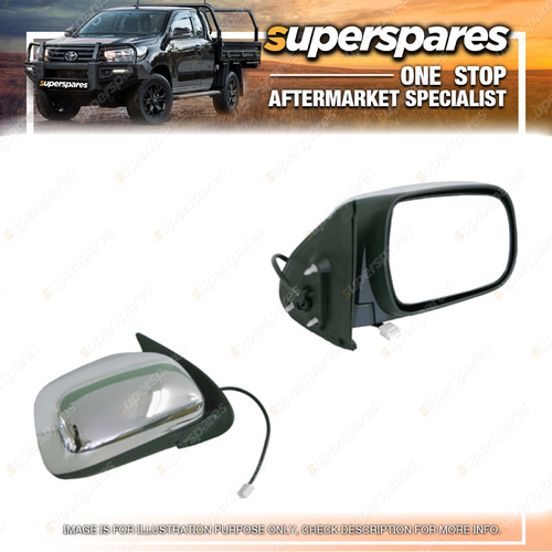 RH Chrome Electric Door Mirror for Toyota Hilux TGN16 26 KUN16 26 GGN15 25 05-11