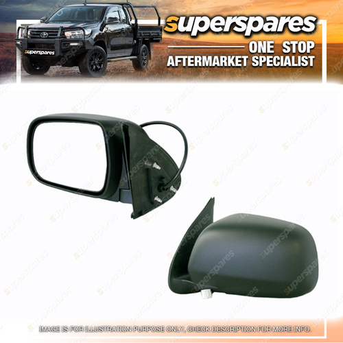 LH Black Electric Door Mirror for Toyota Hilux TGN16 26 KUN16 26 GGN15 25 05-11