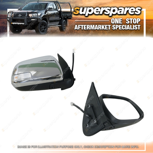 LH E/ Door Mirror With Blinker for Toyota Hilux TGN16 26 KUN16 26 GGN15 25 11-15