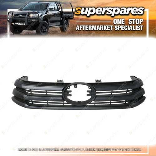 Black Grille for Toyota Hilux TGN121 KUN16 KUN26 GGN120 GGN125 2015 ON