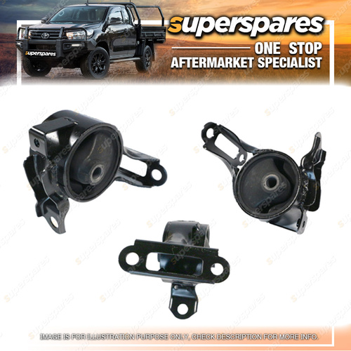 Superspares RH Engine Mount for Honda Civic ES EU 1.5 1.7 Manual 10/2000-01/2006