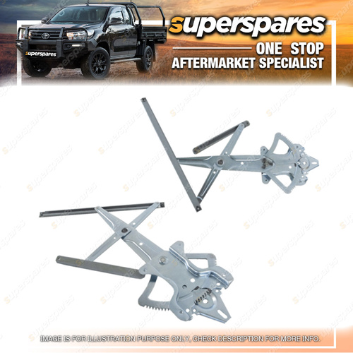 Superspares RH E/ Window Regulator Without Motor for Toyota Hilux TGN KUN GGN