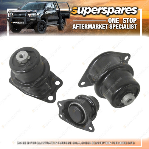 Superspares Right Engine Mount for Honda Jazz GE Auto & Manual 10/2008-06/2014