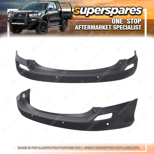 Superspares Rear Bumper Cover for Toyota Rav4 ALA49 ASA44 ZSA42 12/2012-11/2015