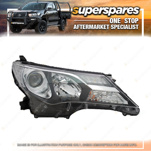 Superspares Left Headlight for Toyota Rav4 ALA49-ASA44-ZSA42 12/2012-11/2015