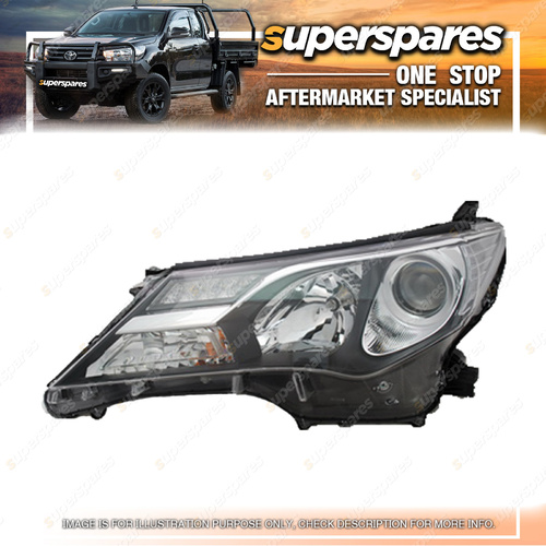 Superspares Right Hand Side Headlight for Toyota Rav4 ALA49-ASA44-ZSA42