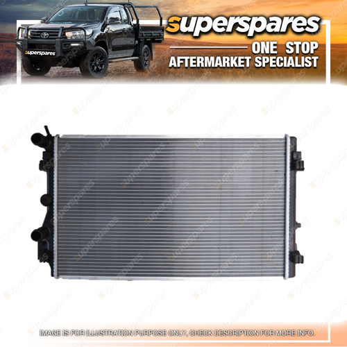 Superspares Radiator for Volkswagen Polo 6R Automatic Auto Type or Manual Type