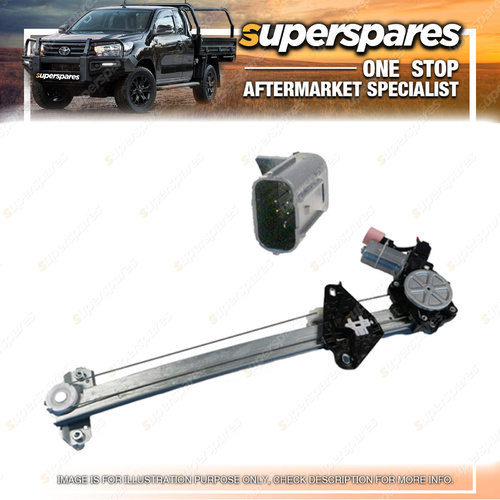 Superspares RH Front Window Regulator With Motor for Honda City GM 01/2009-2014