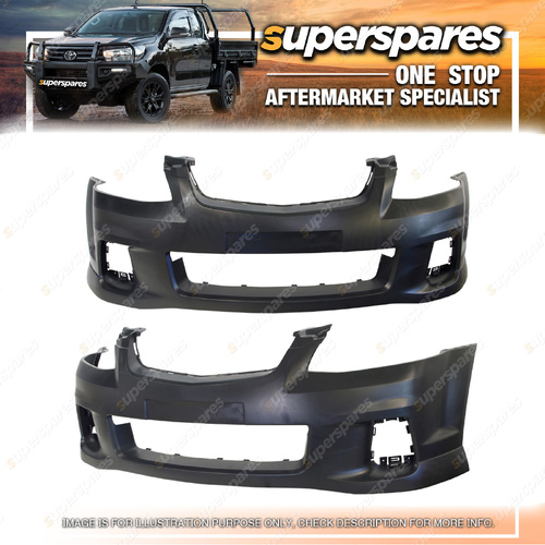 Superspares Front Bumper Bar Cover for Holden Commodore VE SERIES 2 SS-SV6
