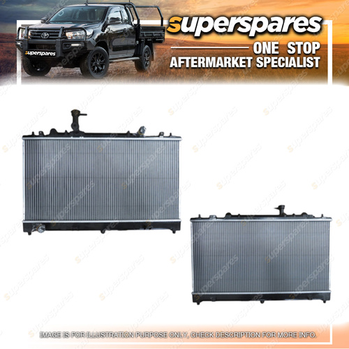 Superspares Radiator for Mazda 6 GG 2.0 Diesel Bottom Fan Mount Is Round Pin