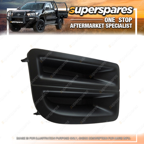 Superspares Left Hand Side Fog Light Cover for Isuzu D - Max 07/2012 - ON