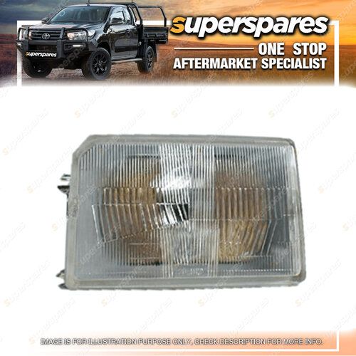 Superspares Left Hand Side Headlight for Mazda 323 BD 10/1980-10/1982