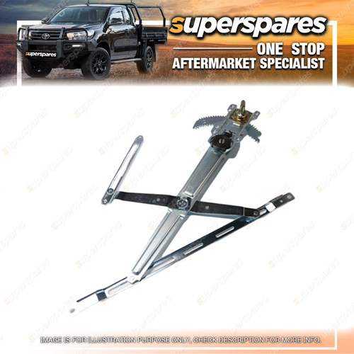 Left Hand Side Front Manual Window Regulator for Mazda Bt-50 UN 11/2006-09/2011