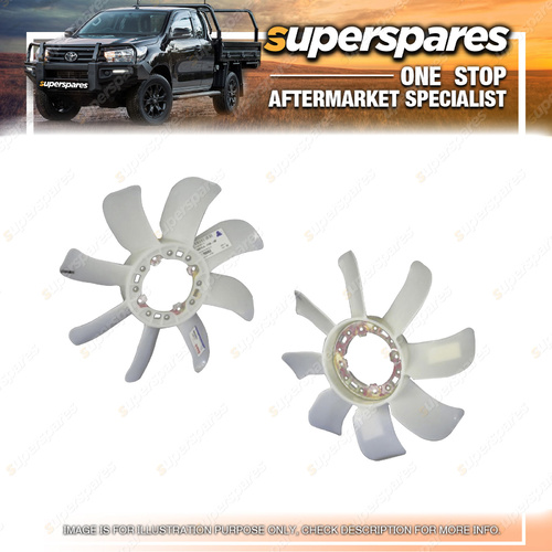 Engine Fan Blade for Toyota Land Cruiser FZJ100 4.5L Inline 6 Petrol- 1FZFE