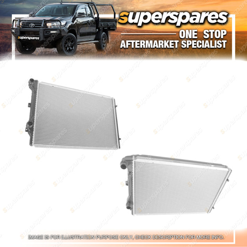 Radiator for Volkswagen Golf MK5 2.0I AutoMatic/Manual 07/2004 - 09/2008