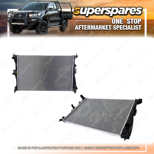 Radiator for Ford Territory SZ No Oil Cooler Can Use External Oil Cooler