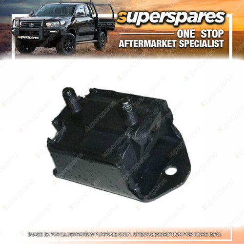 Left Hand Side Rear Engine Mount for Ford Courier PC 2.6L Inline 4 Petrol G5/G6