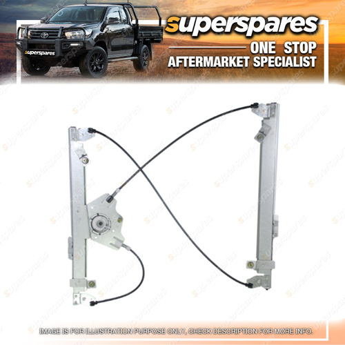 Front Left Window Regulator for Ford Ranger PX 10/2011 - ON Without Motor
