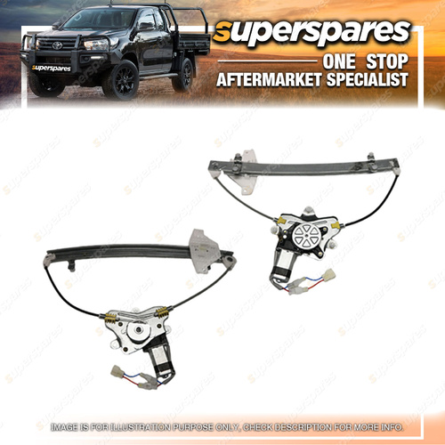Superspares Rear Window Regulator Right Hand Side for Holden Captiva 7 GG 06-11