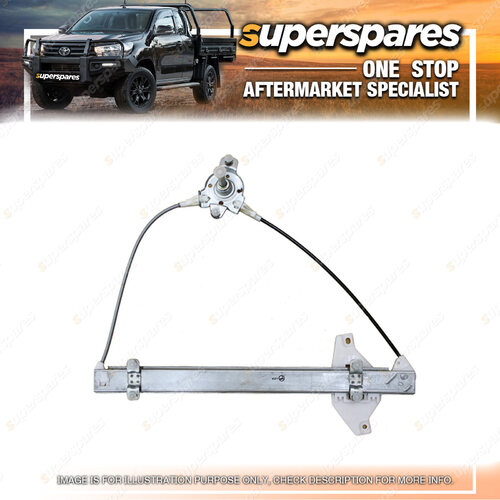 Superspares Front Window Regulator Right Hand Side for Hyundai Accent LC 00-05