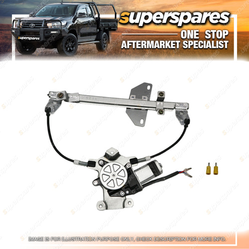 Superspares Rear Window Regulator Left Hand Side for Nissan Dualis J10